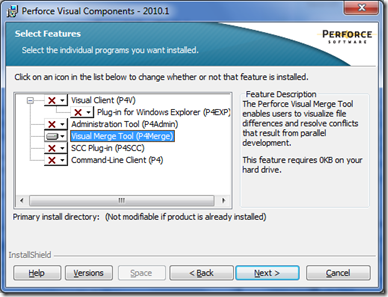 perforce helix p4merge visual merge tool